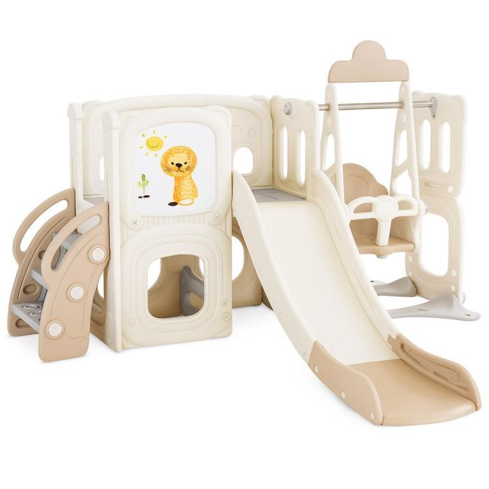 Игровая площадка Mealux Castle White / Brown Фото